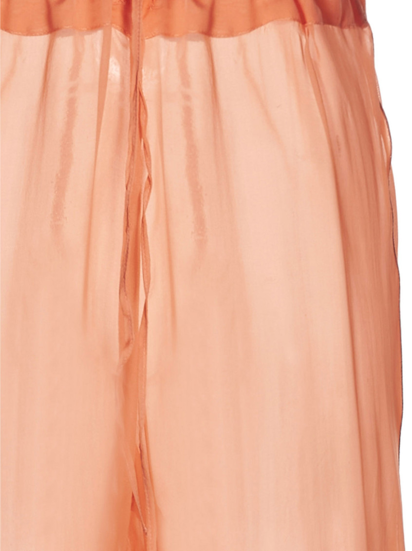 パンツ OSEREE Feather silk pants Pink OFP121 Oseree Pink silk pants for Women Online USA at Darveys.com