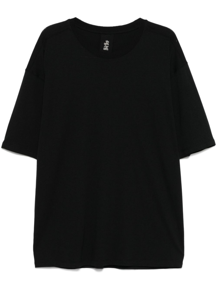 Thom Krom Worked Tshirt In Black