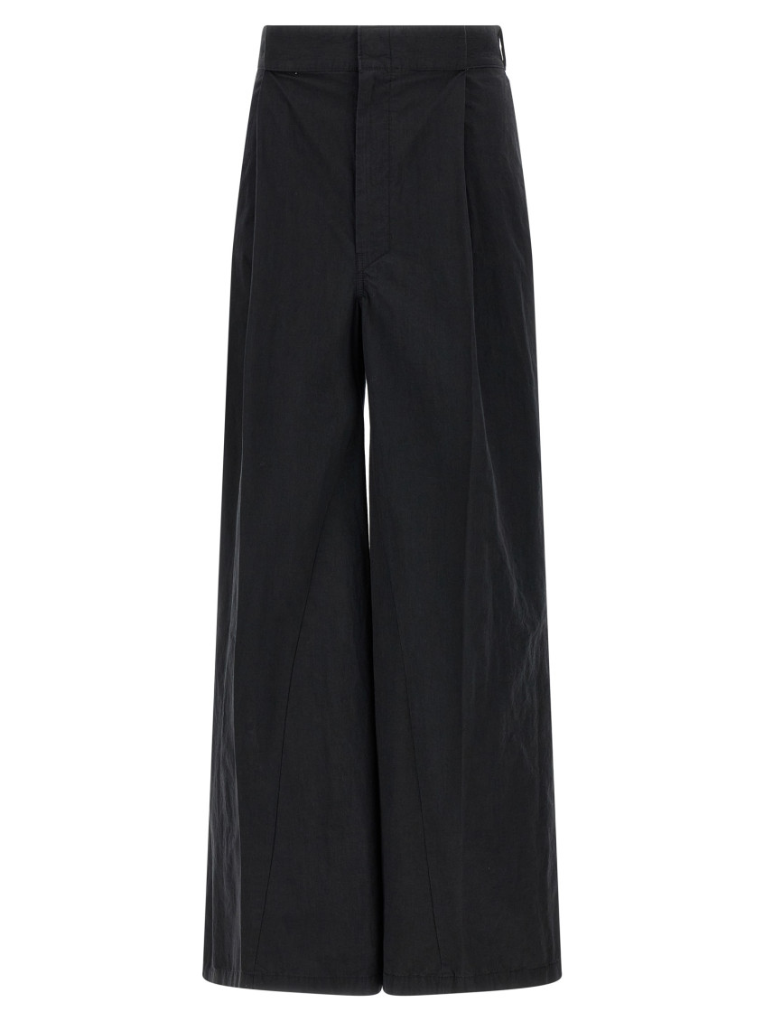 Maison Margiela Black Four Stitches Pants In Black