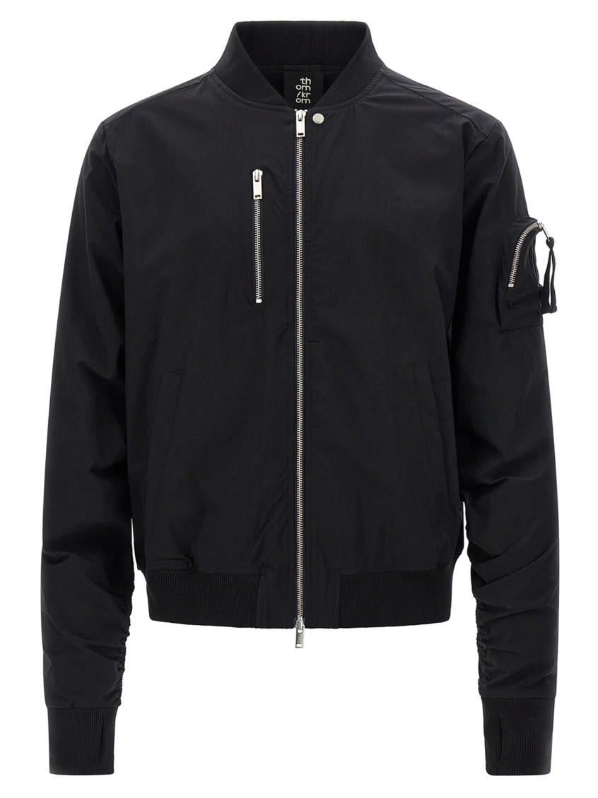 Thom Krom Men Jacket Full Zip In Black
