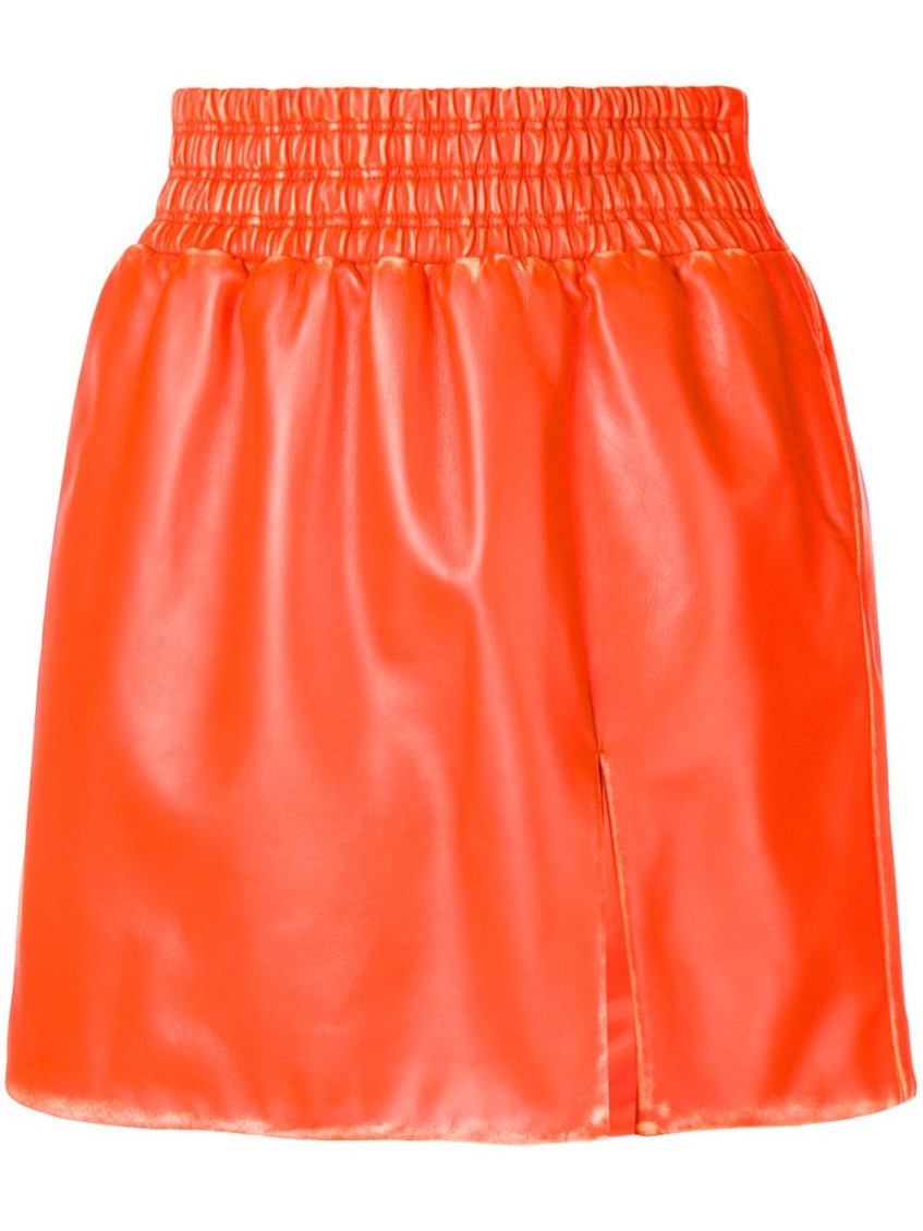 Shop Miu Miu Orange Vintage Skirt