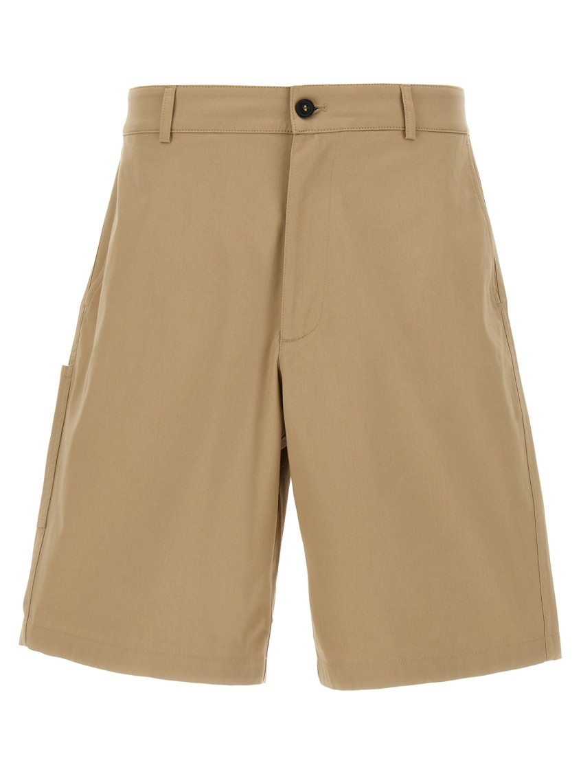 Department Five Department 5 'easy' Bermuda Shorts In Beige