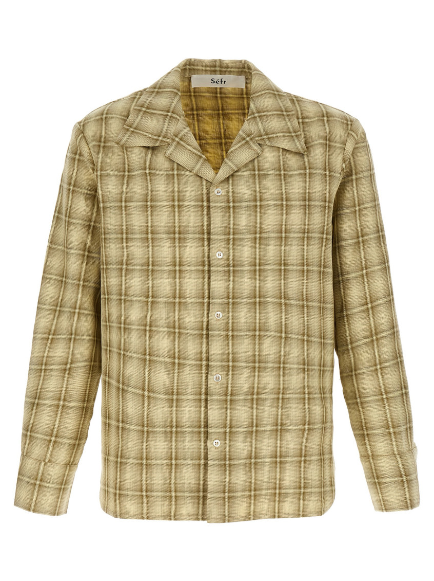 Séfr Sefr Checked Shirt In Multicolor