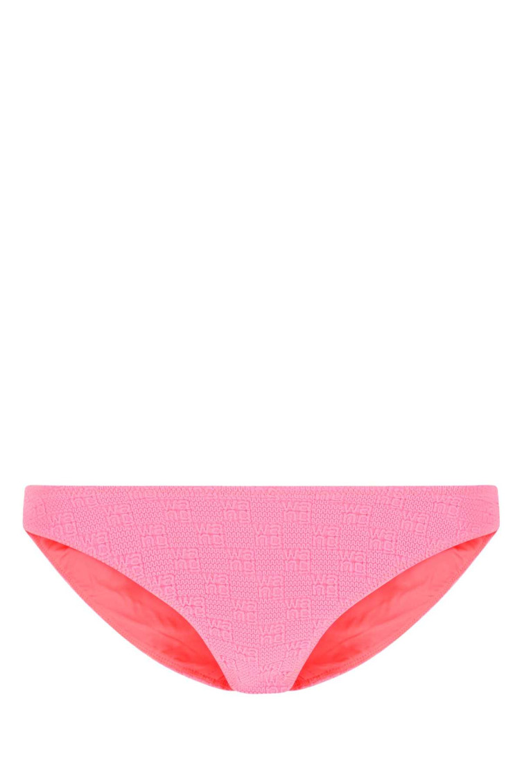 Alexander Wang Textured Swim Bottoms For Beachwear In Pink