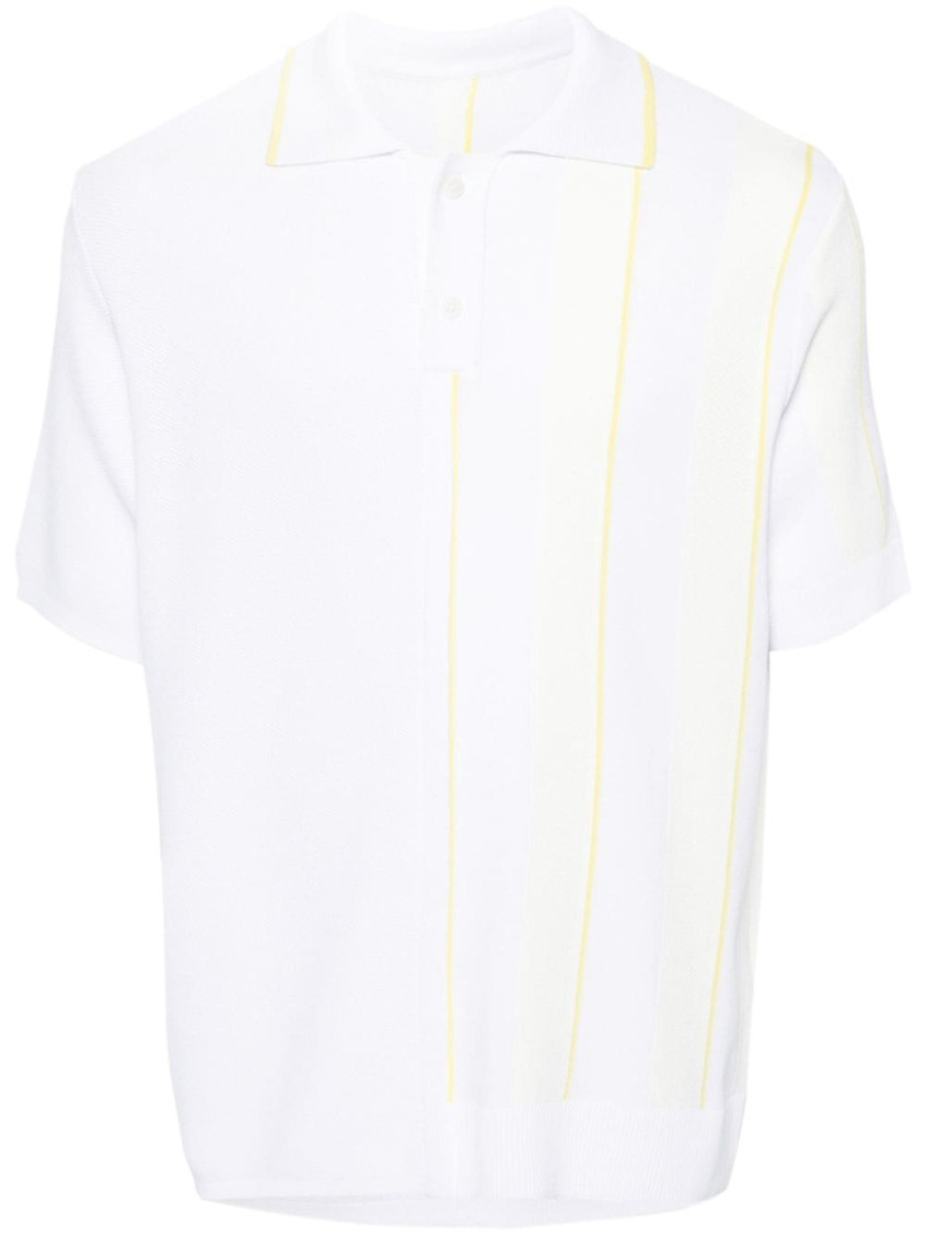 Jacquemus Le Polo Juego Polo Shirt In White