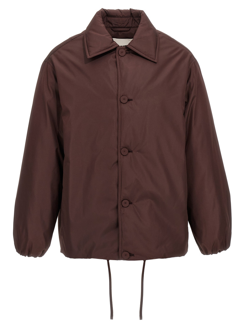 Jil Sander 'collared Drawstring Elasticated Cuffs Jacket'