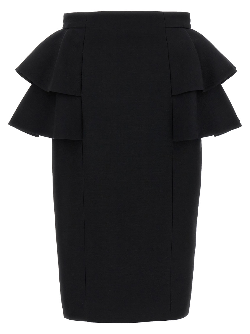 Valentino Knee Length And Midi Skirts With Ruffle Detail