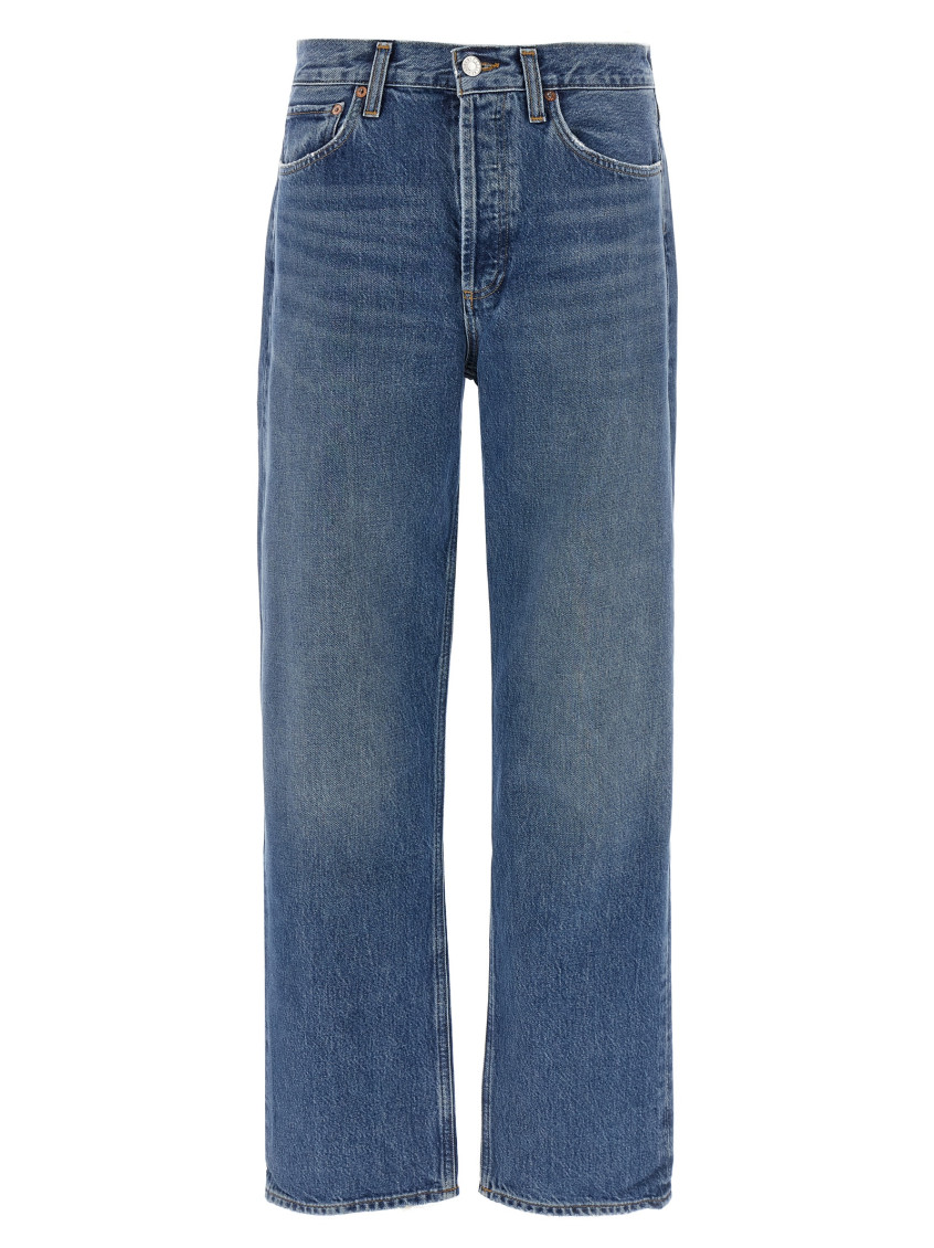 Shop Agolde Blue Kelly Jeans