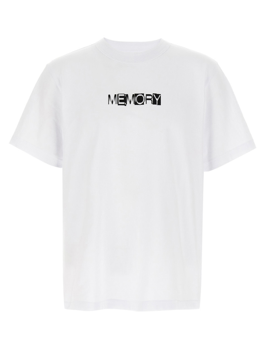 Sacai White Memory T-shirt