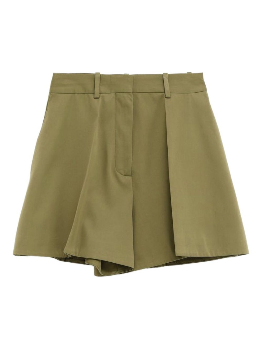Loewe Cotton And Silk Blend Shorts
