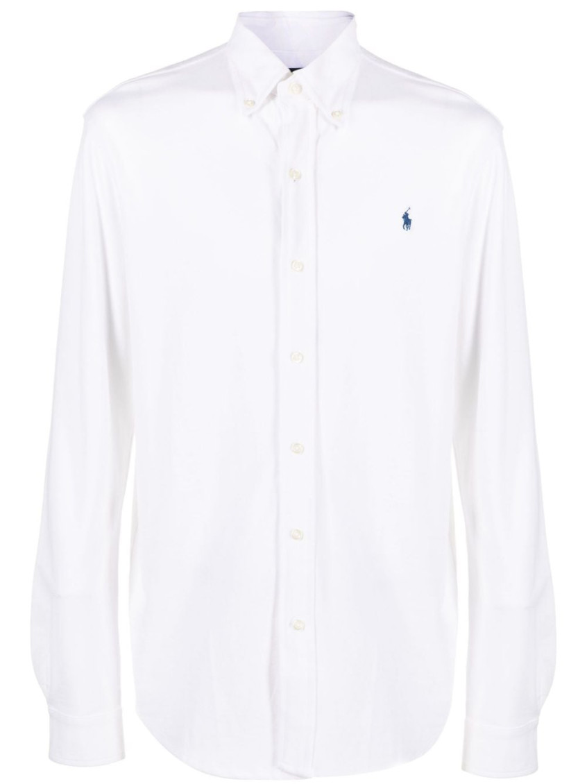 Shop Polo Ralph Lauren White Classic Shirt
