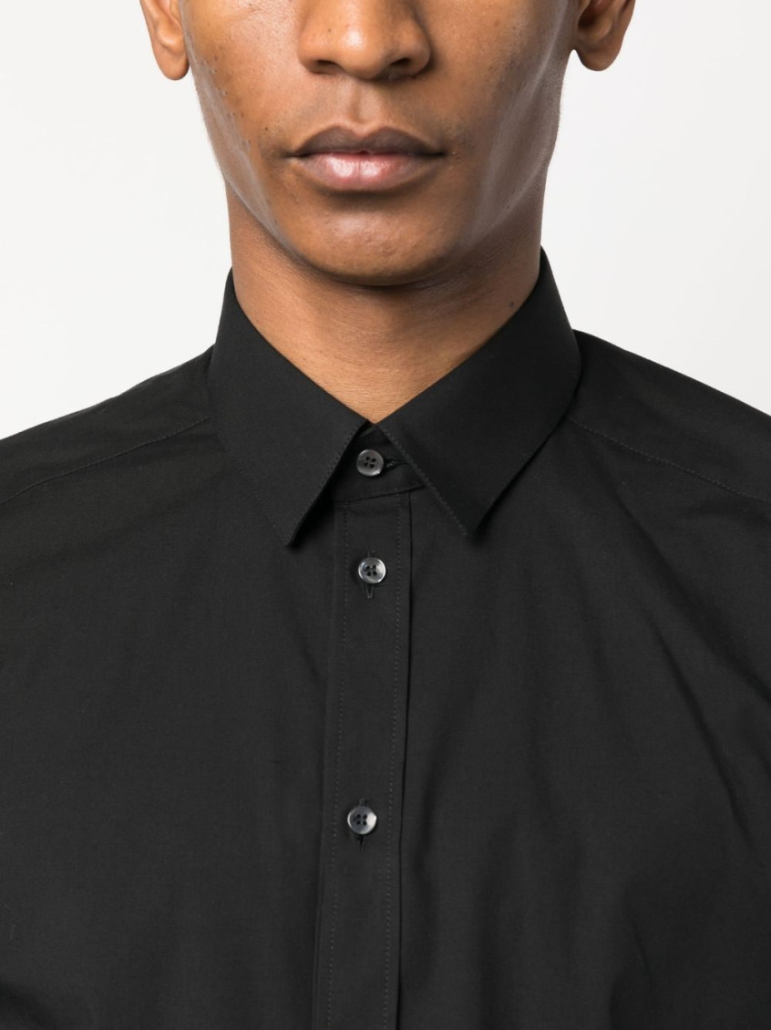 Dolce & Gabbana Black Long-sleeve Shirt for Men Online USA at