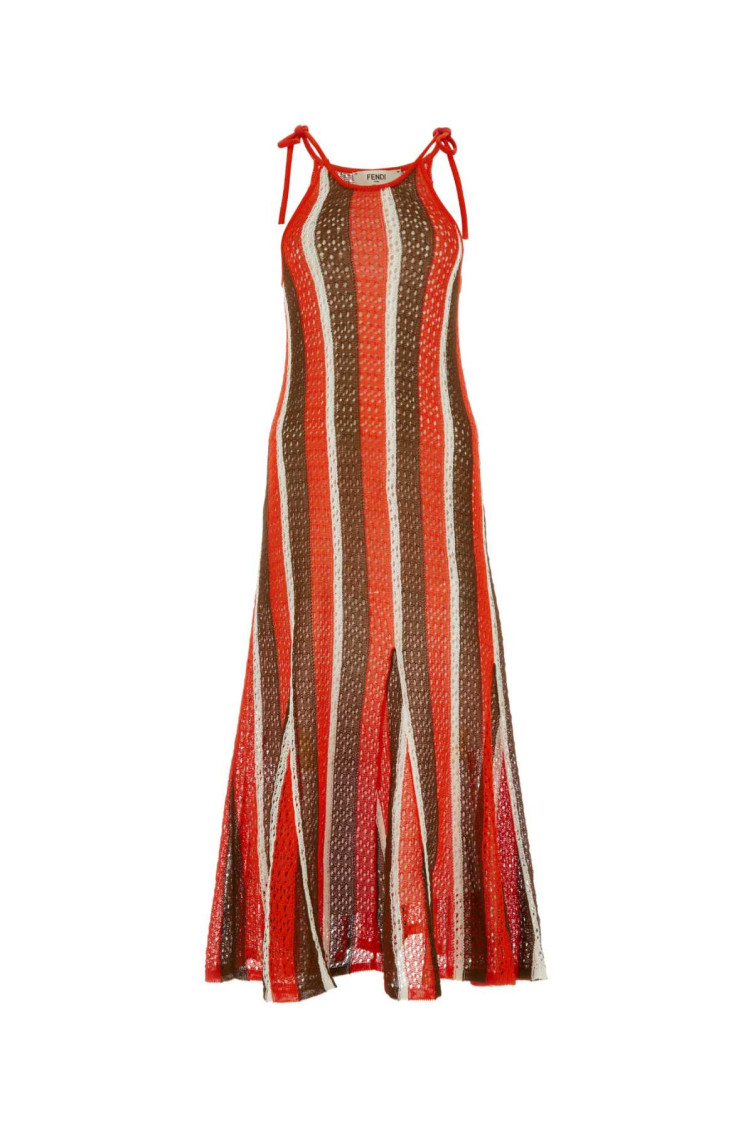 Fendi multicolor dress best sale