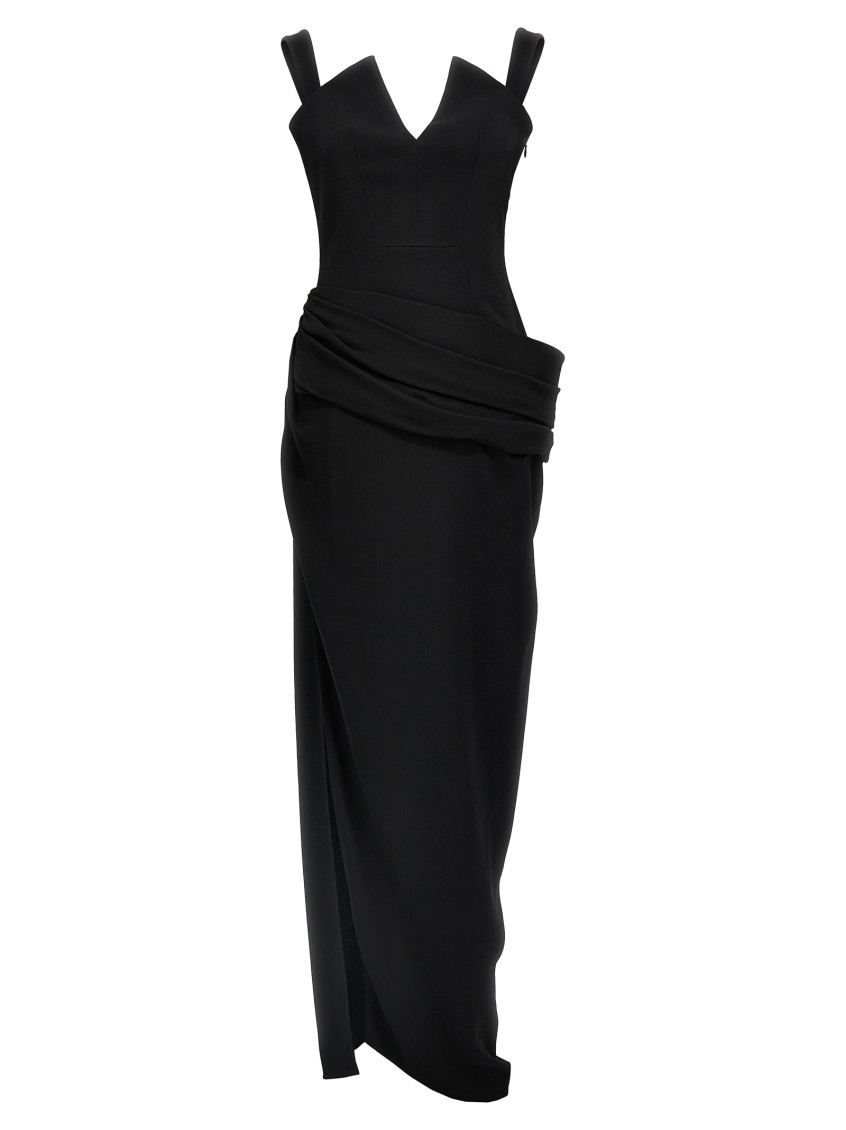 Givenchy Verziertes Abendkleid In Black