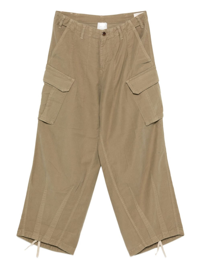 Alysi Cargo Trousers In Brown