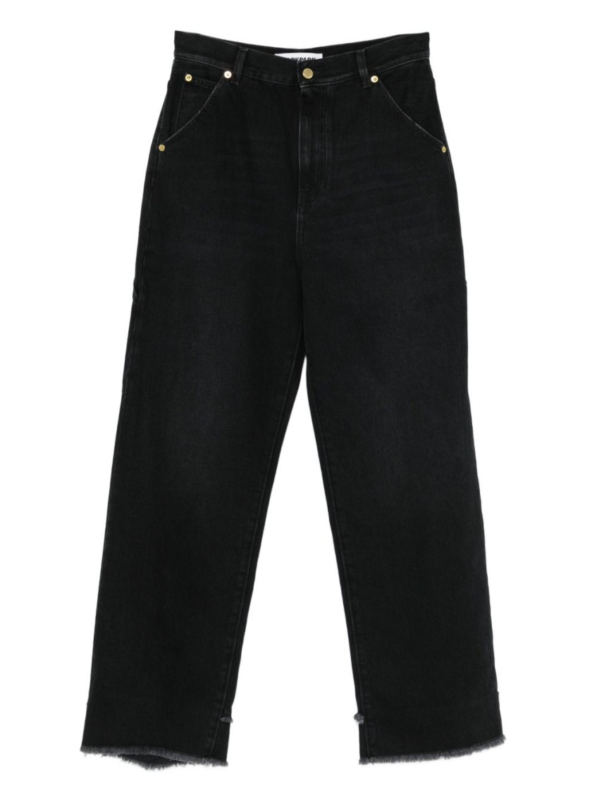 Darkpark Black Straight-leg Jeans