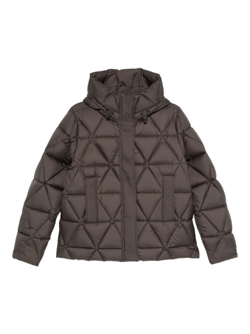 K-way Lethille Jacket In Brown