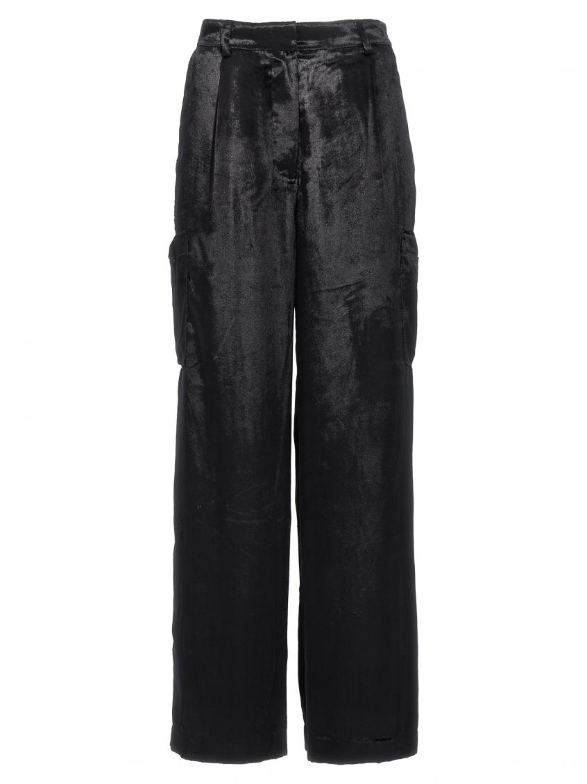 Loulou Studio Pares Trousers In Black