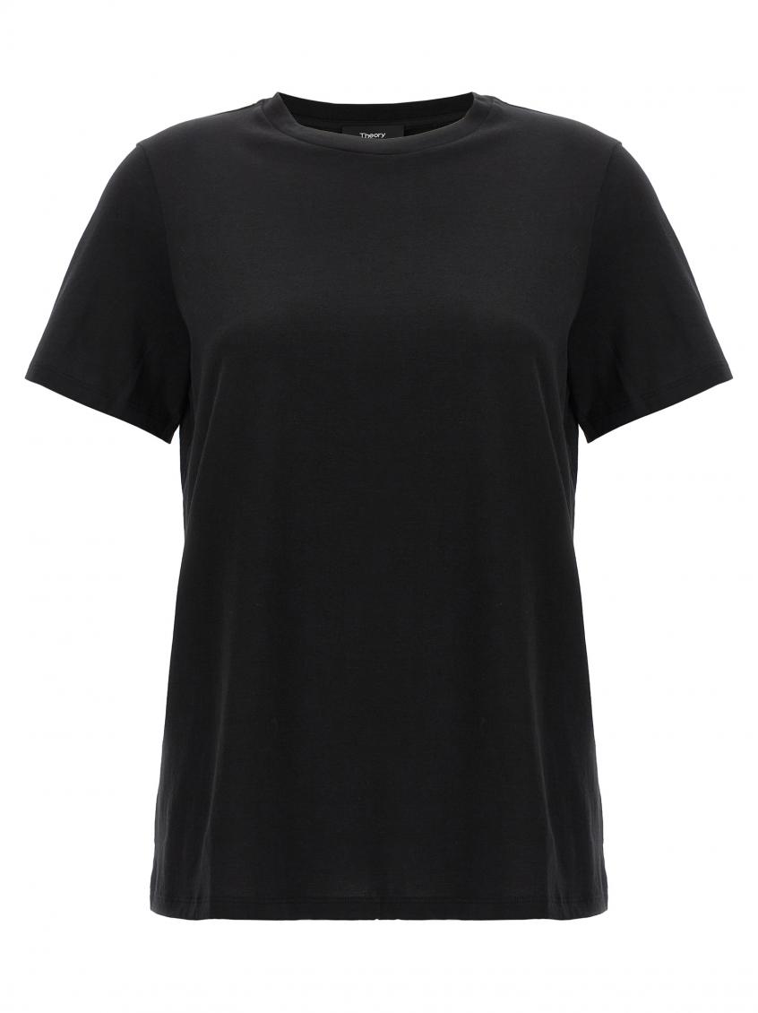 Theory Black Basic T-shirt for Women Online India at Darveys.com