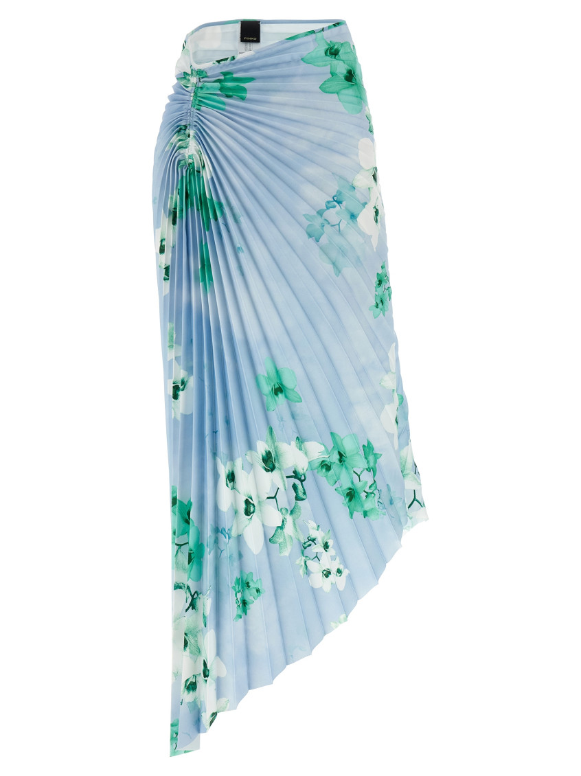Pinko Ghianda Gonna Duchesse 25 In Light Blue