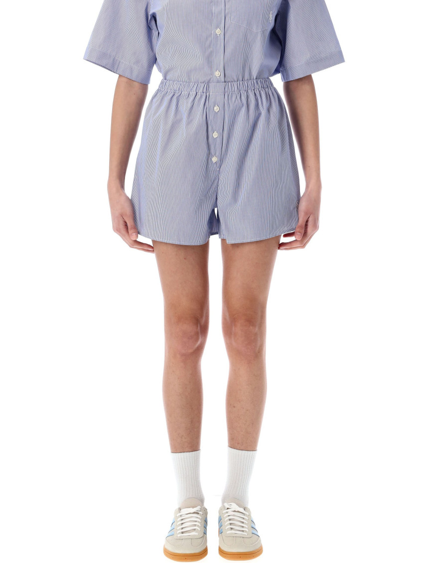 Sporty And Rich Blue Src Mini Boxer Shorts