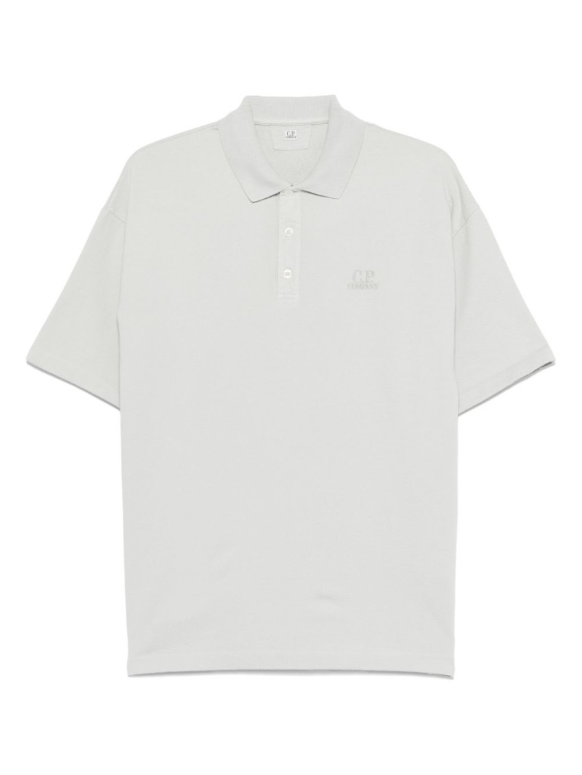 C.p. Company C.p.company  Logo-embroidered Polo Shirt