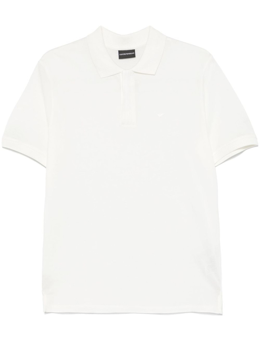 Emporio Armani Logo Cotton Polo Shirt