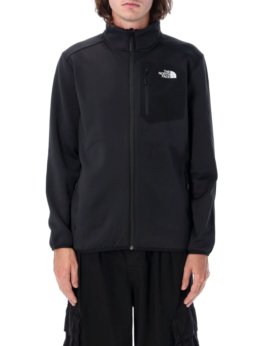 The North Face Black Crest Full-zip Fleece Sweatshirt