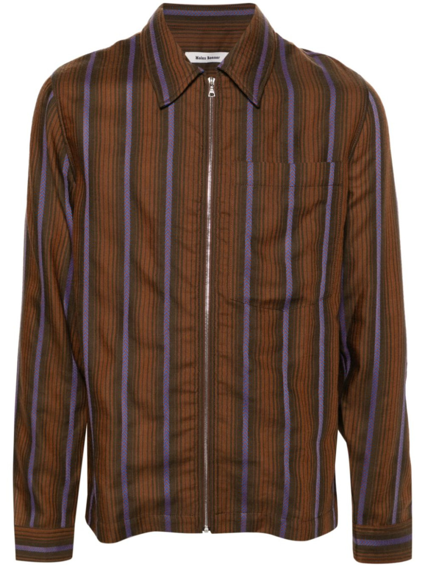 WALES BONNER BROWN CHORUS SHIRT