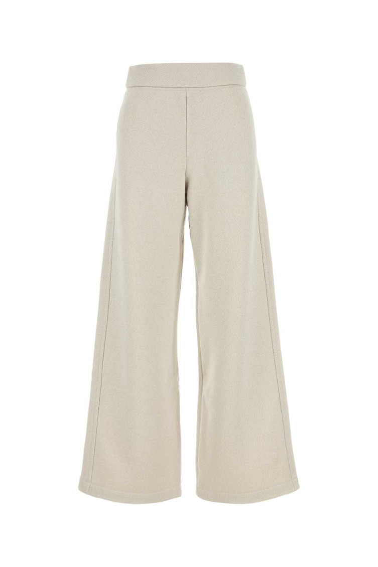 Shop Max Mara Beige Messico Trousers