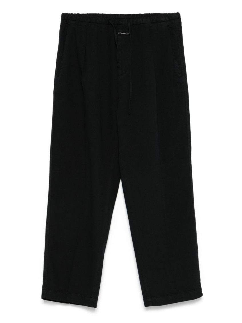 Closed Black Wide-leg Trousers
