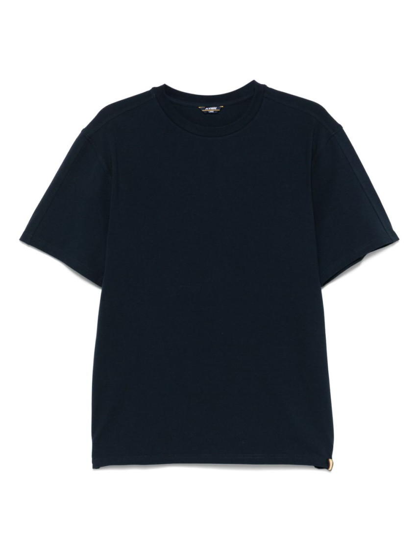 K-way Dark Blue Crew Neck T-shirt