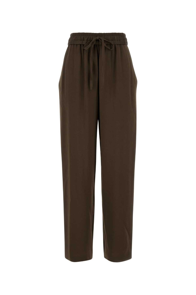 Isabel Marant Women Mud Viscose Blend Kendra Pant