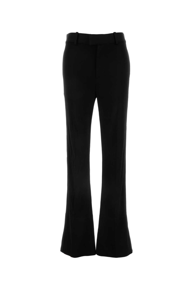 Bottega Veneta Flared Casual Pants In Black