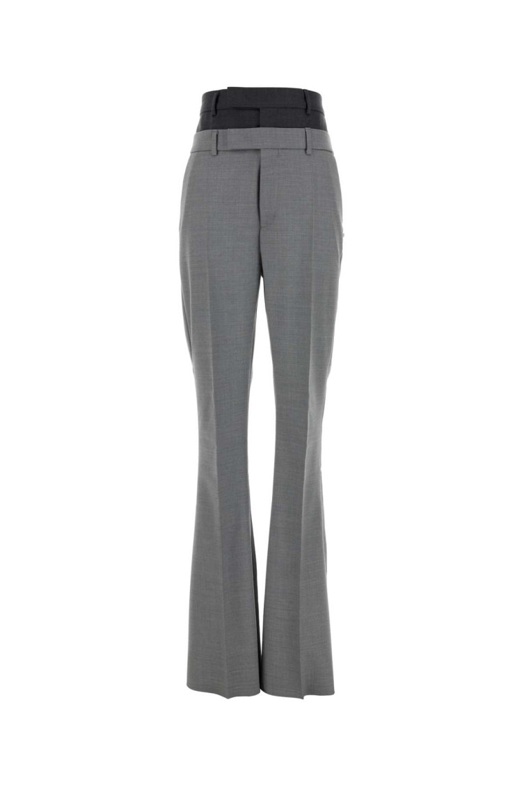 Sportmax Lince Stretch Wool Flared Pants