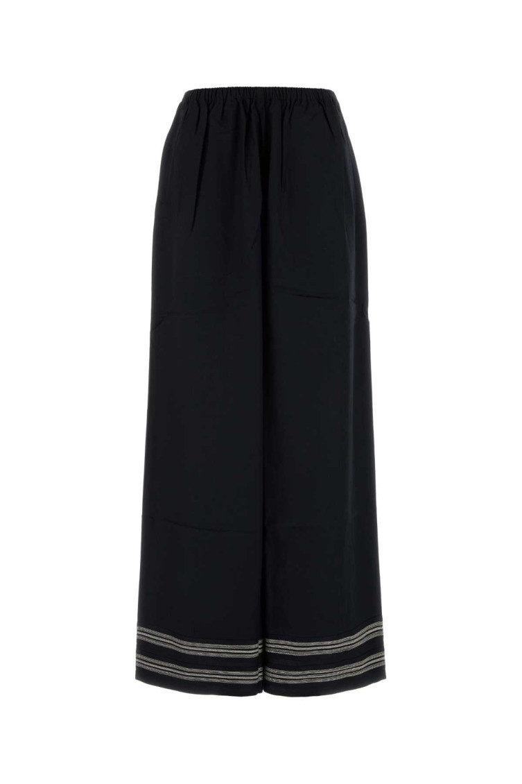 Shop Bode Black Mathilde Trousers