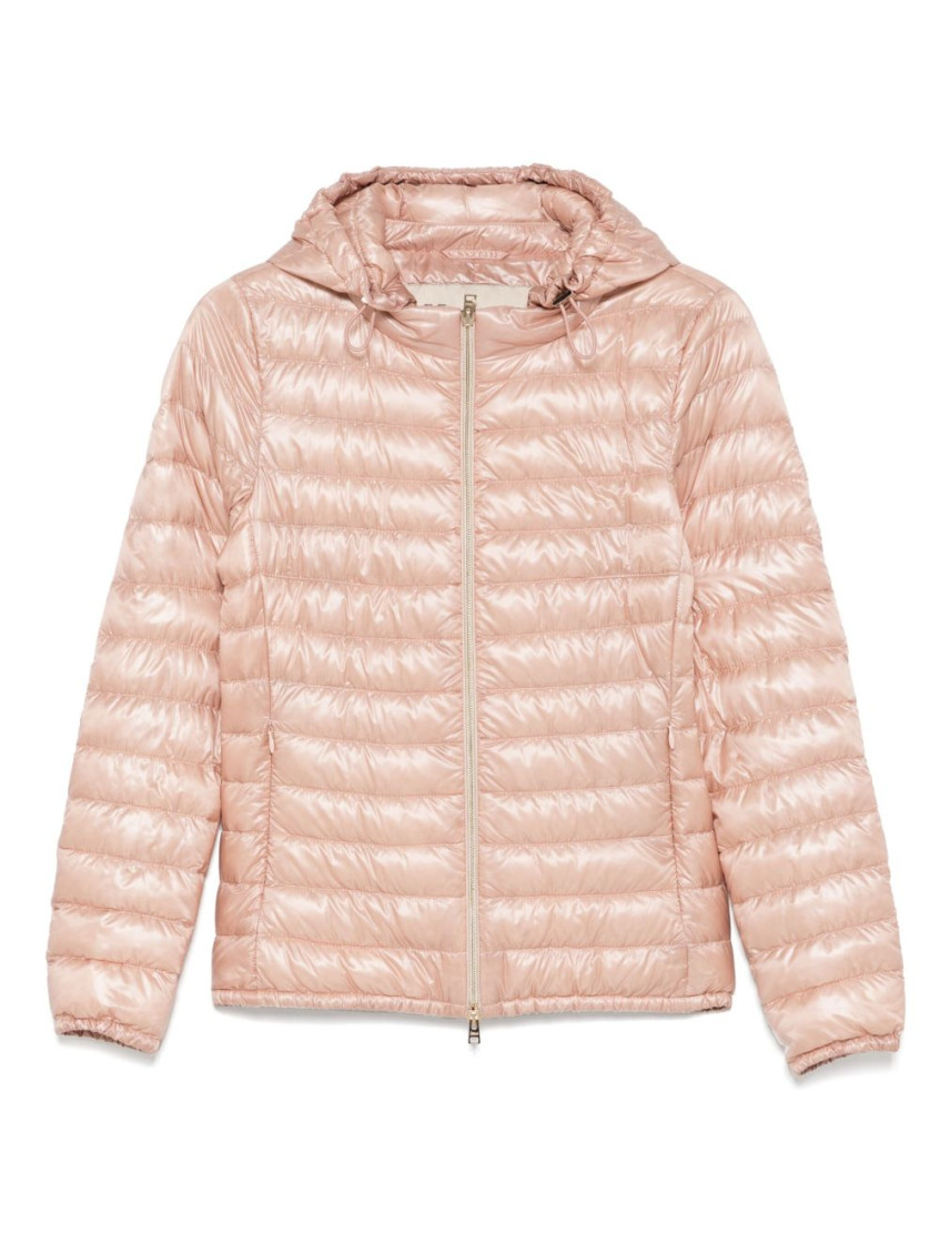 Herno Lightweight Quilted Down Jacket With Stand Collar