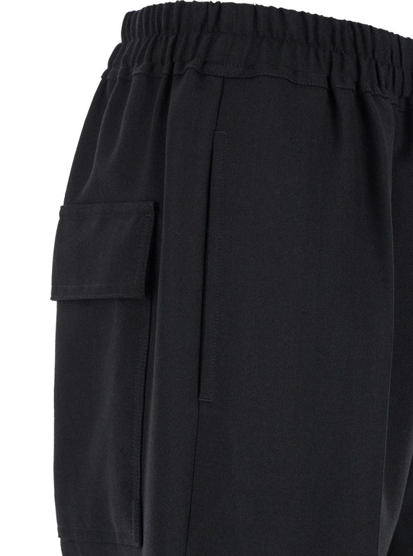 Rick Owens Black Porterville Track Pants for Men Online USA