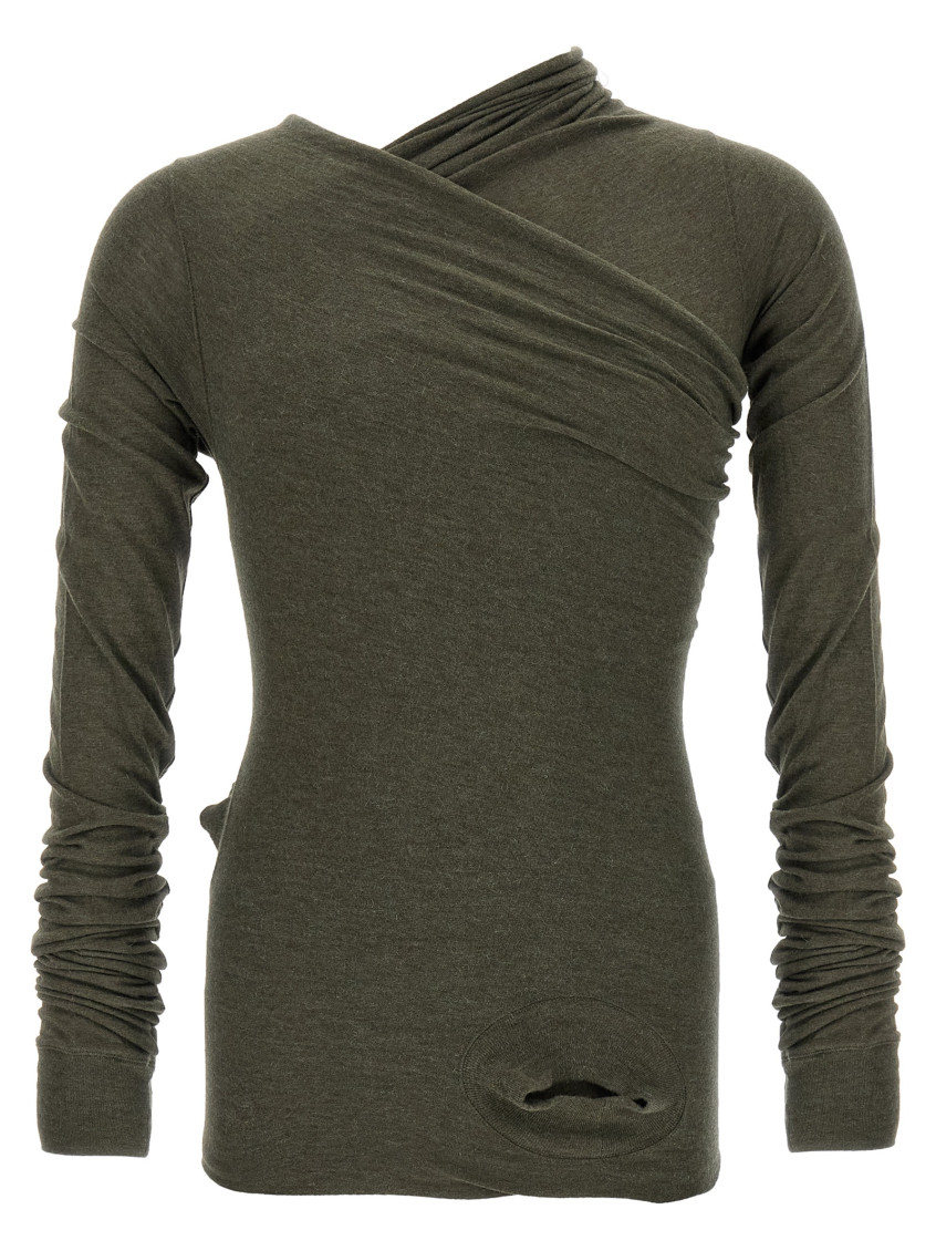 Rick Owens Green Hollywood Banana T-shirt In Green