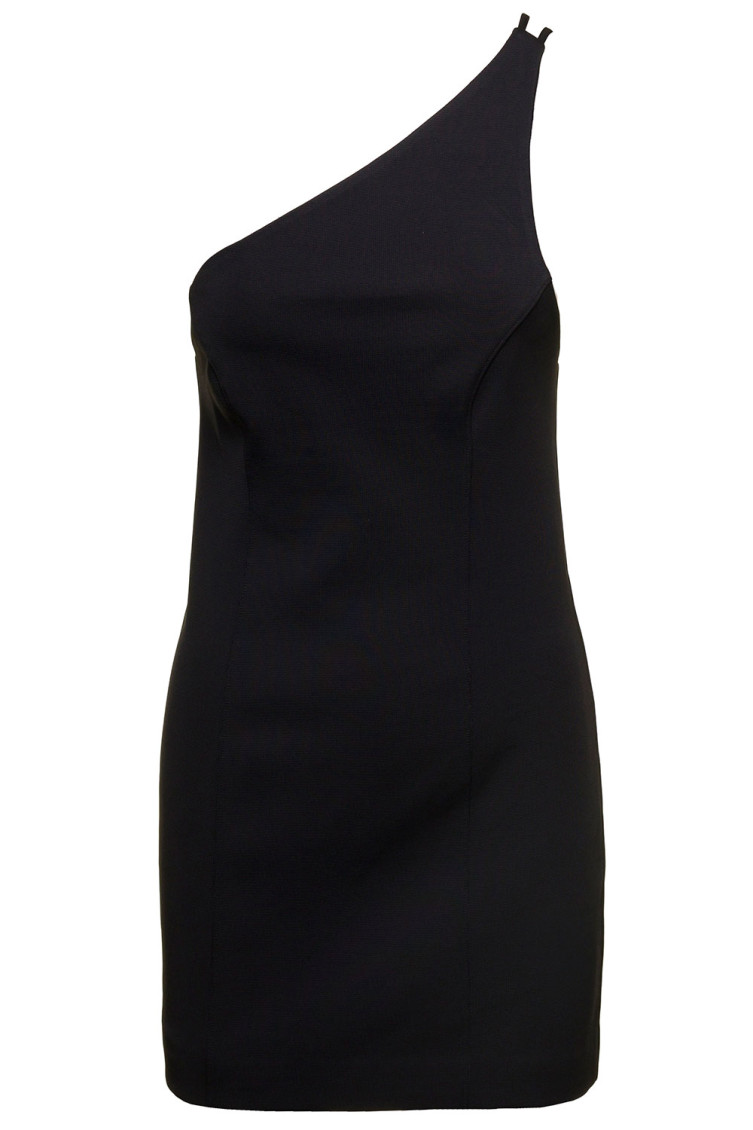 Gauge81 Black Colorado Minidress In Black
