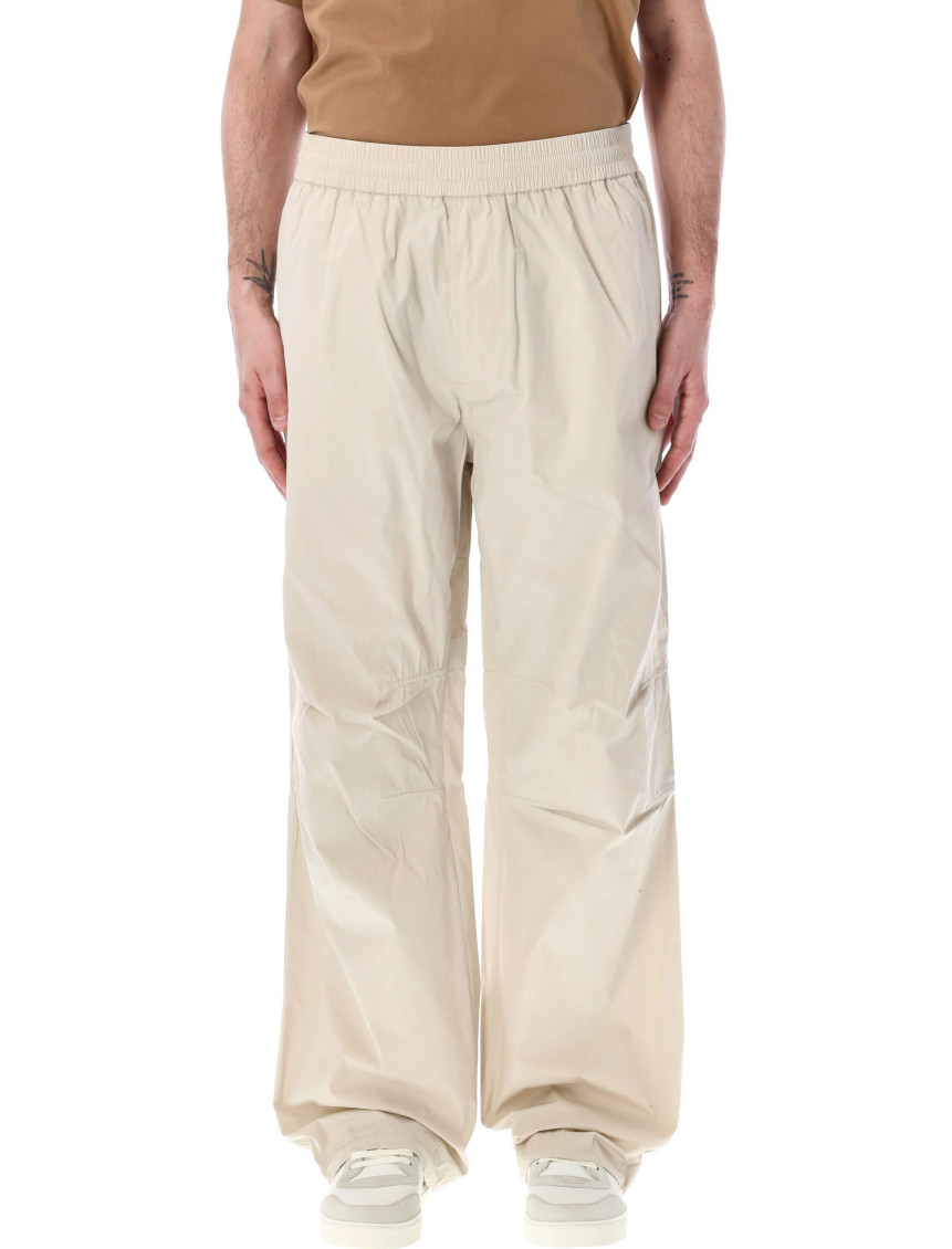 Burberry Men's Oversized Cargo Trousers In Brown