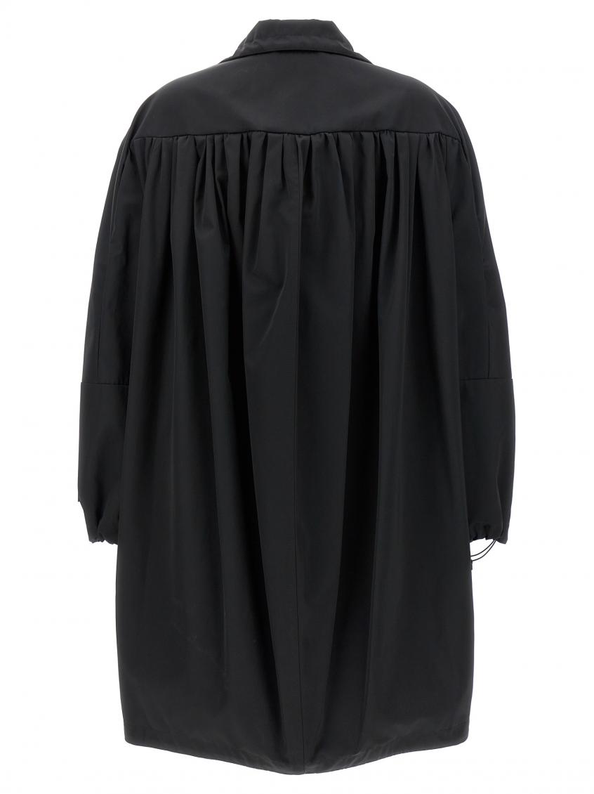 Marni Black Satin parka for Women Online USA at Darveys.com