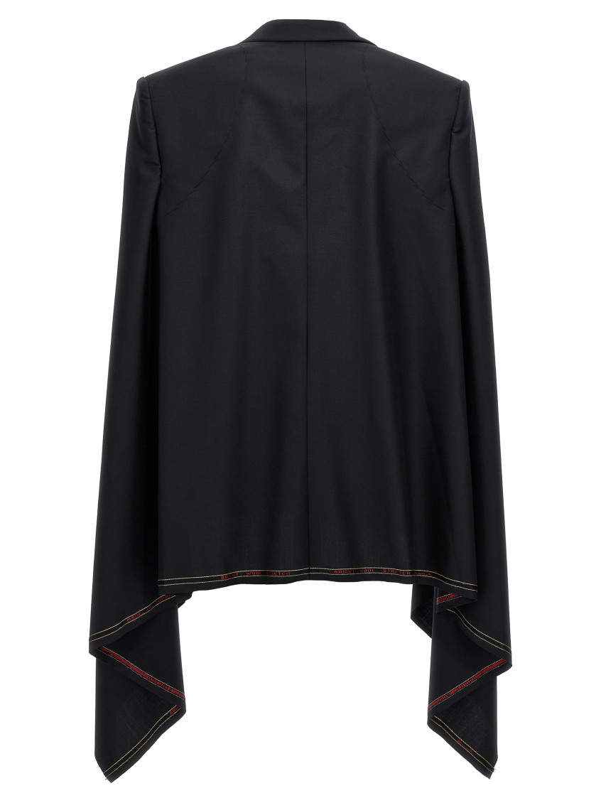 ポンチョ・ケープ JUNYA WATANABE Seymo wool cape Black Junya Watanabe Black Seymo wool cape for Women Online USA at