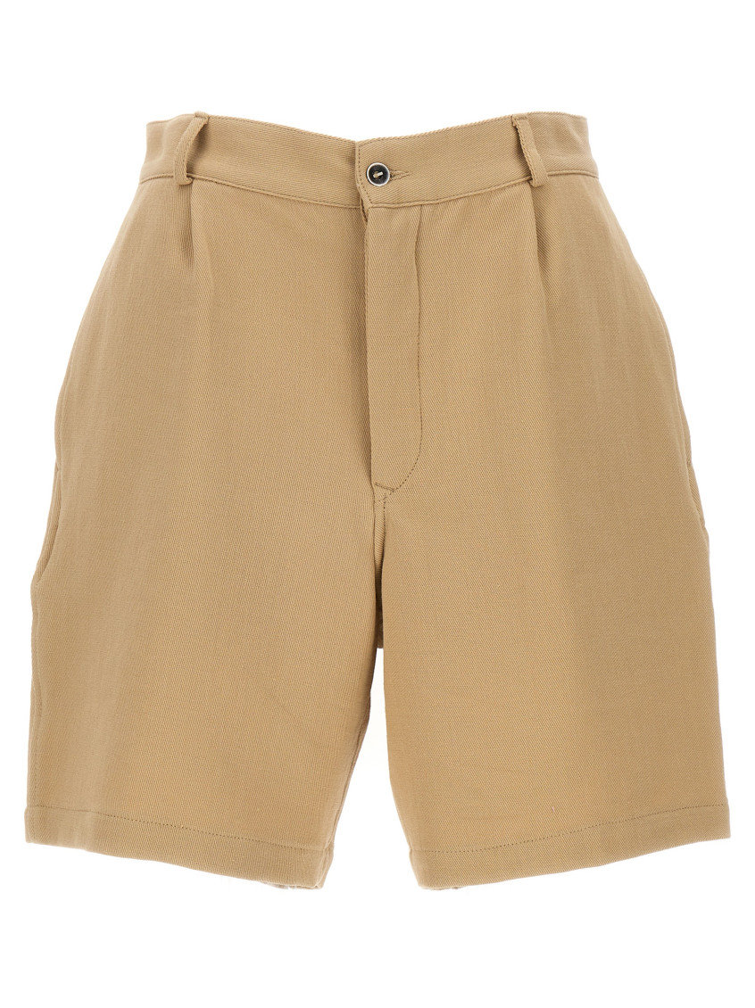 Fortela Beige Jillian Bermuda Shorts In Beige