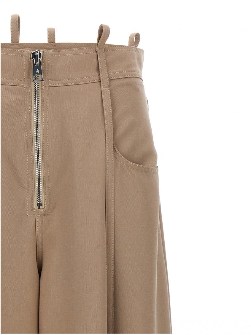 パンツ THE ATTICO Palazzo pants Beige 241WCP148W046 The Attico Beige Palazzo pants for Women Online USA at