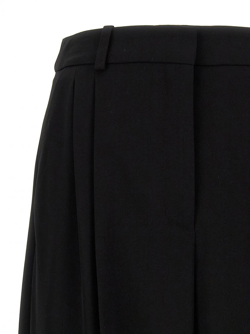 パンツ STELLA MCCARTNEY Pants with front pleats Black Stella McCartney Black Pants with front pleats for Women