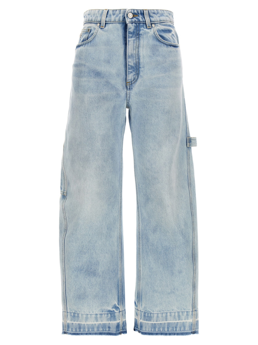 STELLA MCCARTNEY LIGHT BLUE BANANA JEANS