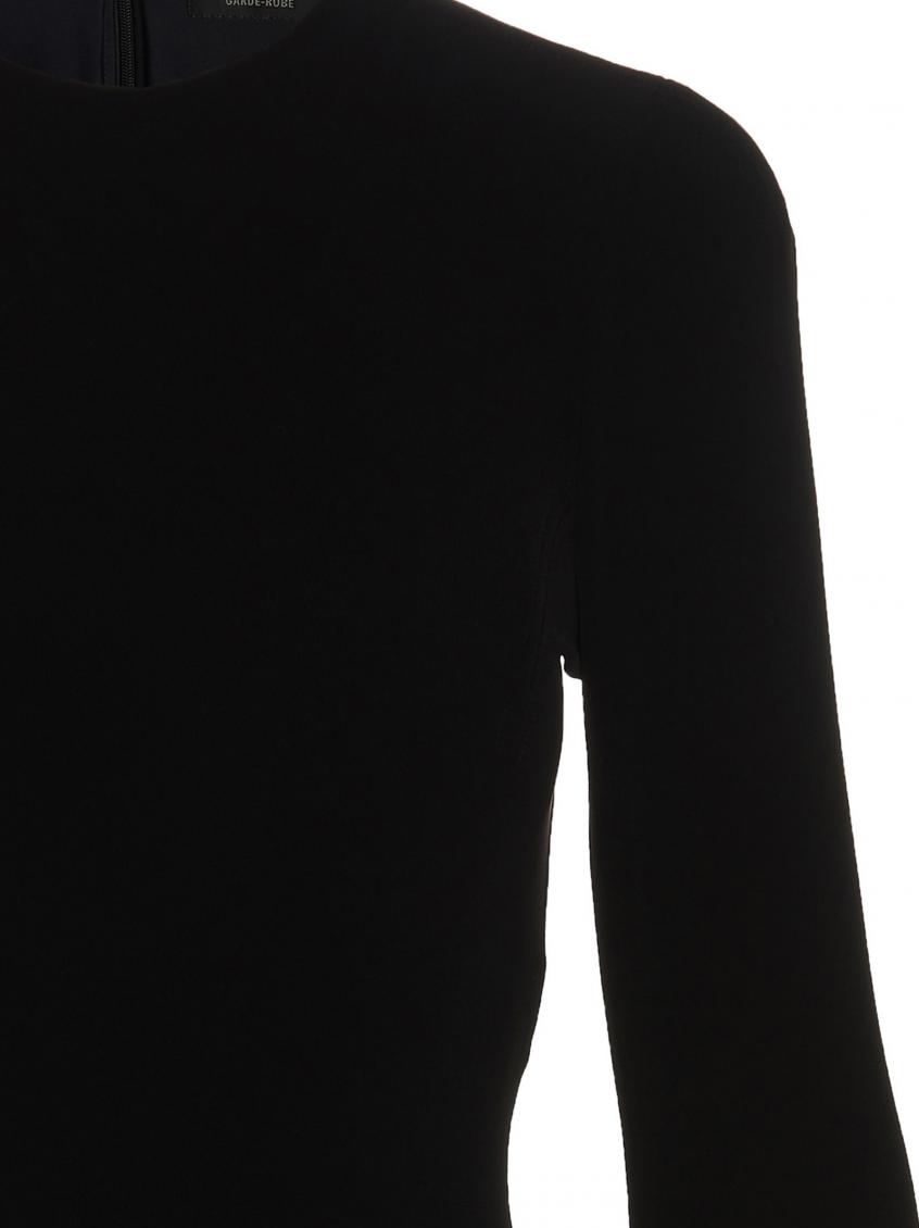 mini tight little black dresses Augusta Off the Shoulder Foldover Mini Dress  Shop American Threads Black / M