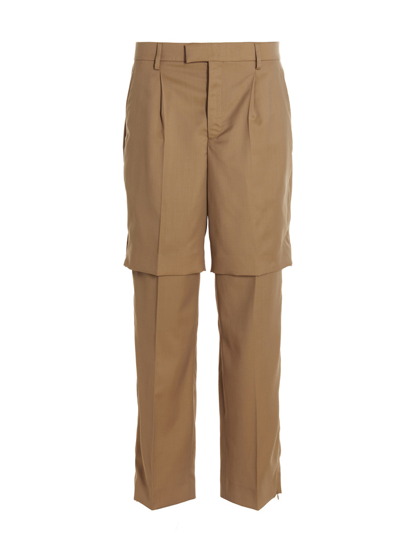 VTMNTS BEIGE TAILORED PANTS 