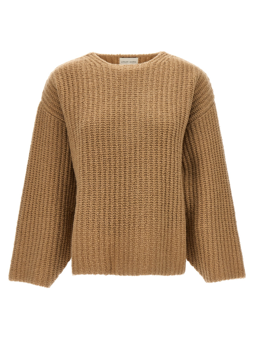 Shop Loulou Studio Beige Lola Sweater
